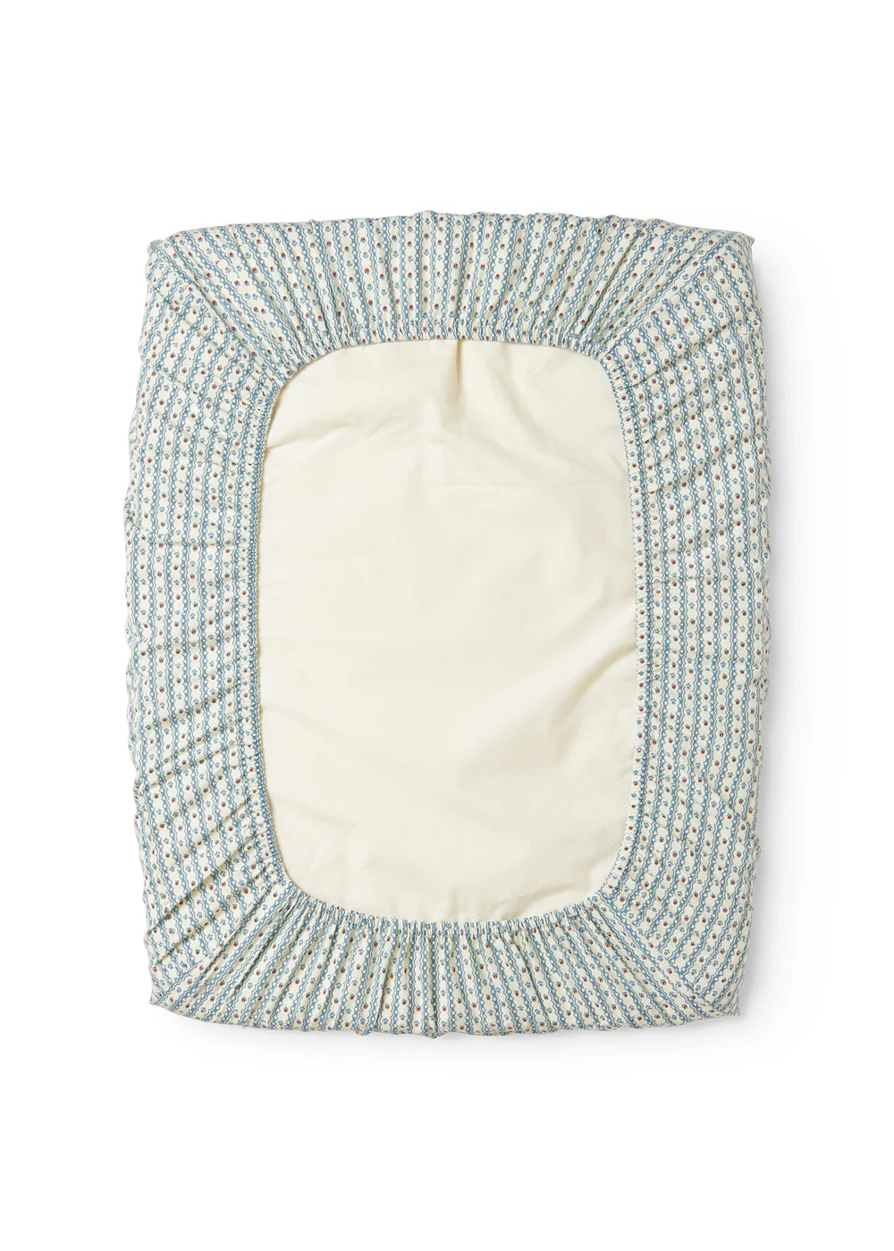 Changing Cushion Cover, Puslepude betræk - Floral Stripe - Image 6
