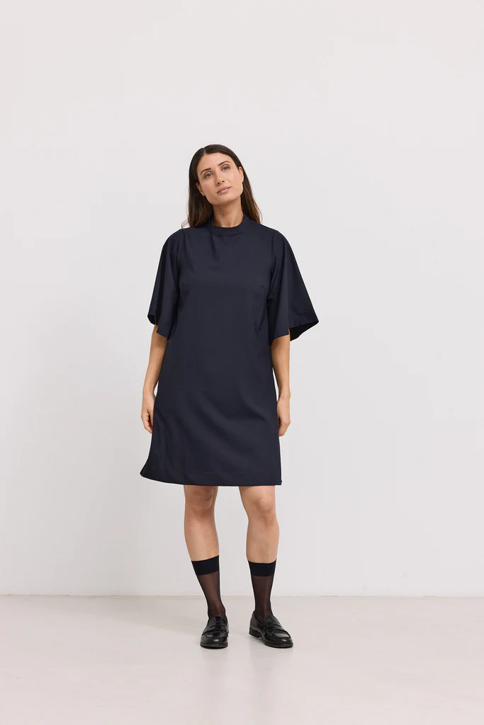 Danny W, Kjole - Dark Navy - Image 4