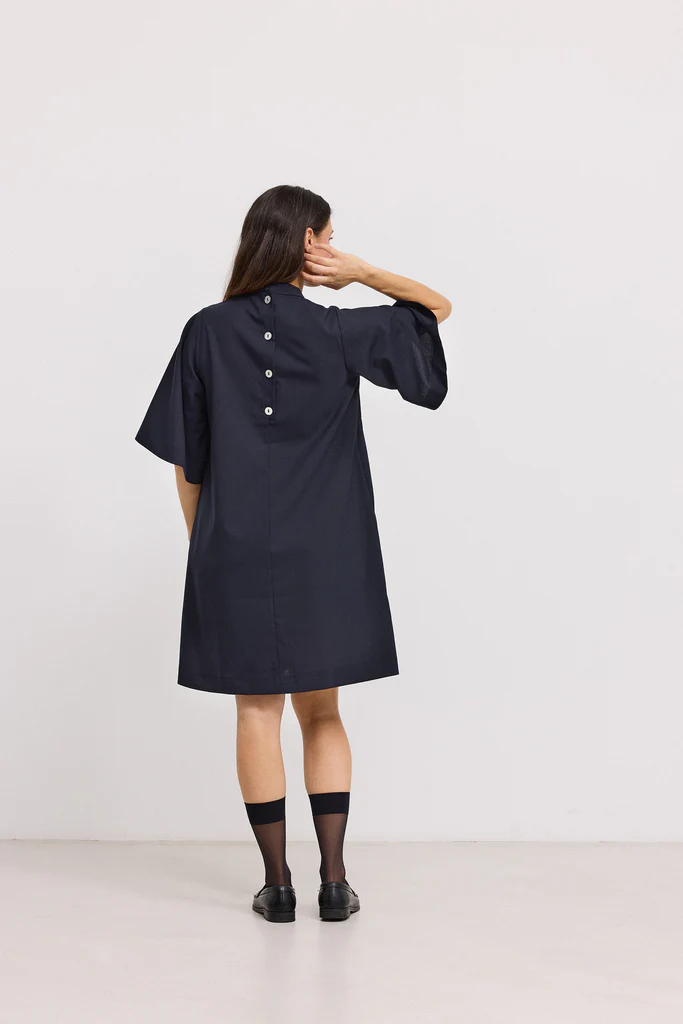 Danny W, Kjole - Dark Navy - Image 5